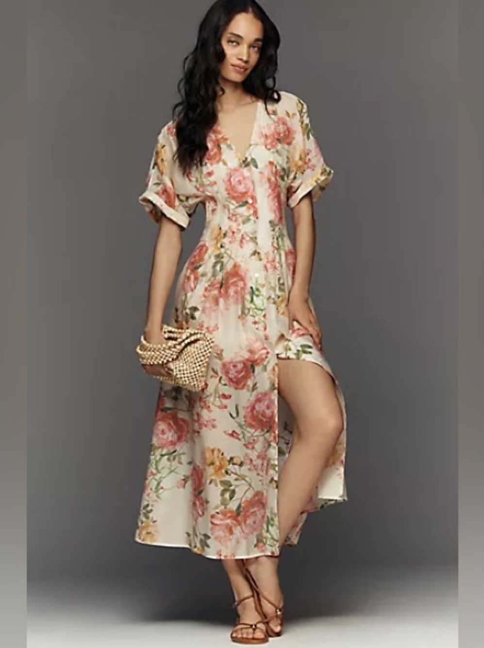 Exquise Tobie Maxi Dress Size LP NWOT